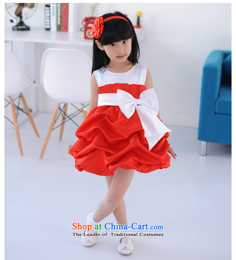 Bathing in the staff of the estate children princess skirt wedding dresses Flower Girls bon bon skirt girls dress skirt snow white dress will dress 070 Chinese red 120cm photo, prices, brand platters! The elections are supplied in the national character of distribution, so action, buy now enjoy more preferential! As soon as possible.