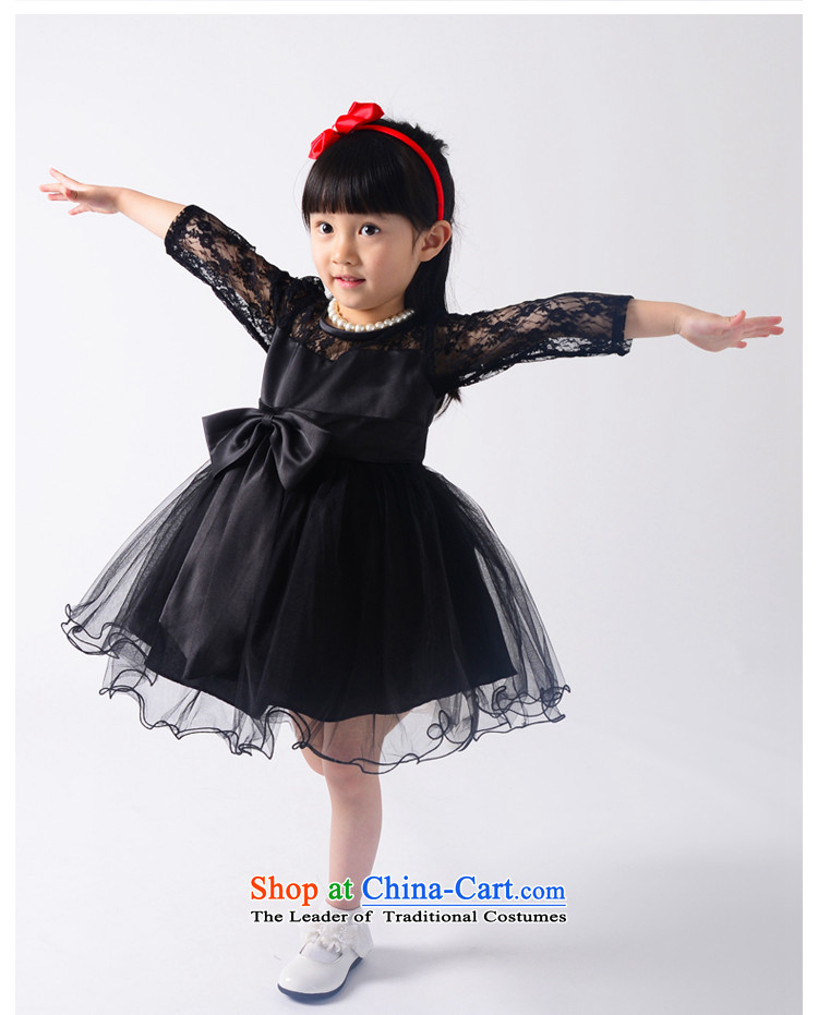 Bathing in the spring of this estate children dress girls princess skirt long-sleeved dresses black lace bon bon skirt performances will preside over the Black 110cm, pictures, prices, brand platters! The elections are supplied in the national character of distribution, so action, buy now enjoy more preferential! As soon as possible.
