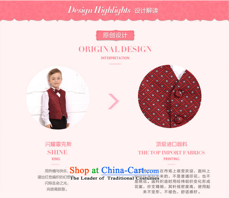 In accordance with the Korean version of land picking children sets autumn, a new package boy children's wear suits performances take dress uniform deep red 140 pictures, prices, brand platters! The elections are supplied in the national character of distribution, so action, buy now enjoy more preferential! As soon as possible.
