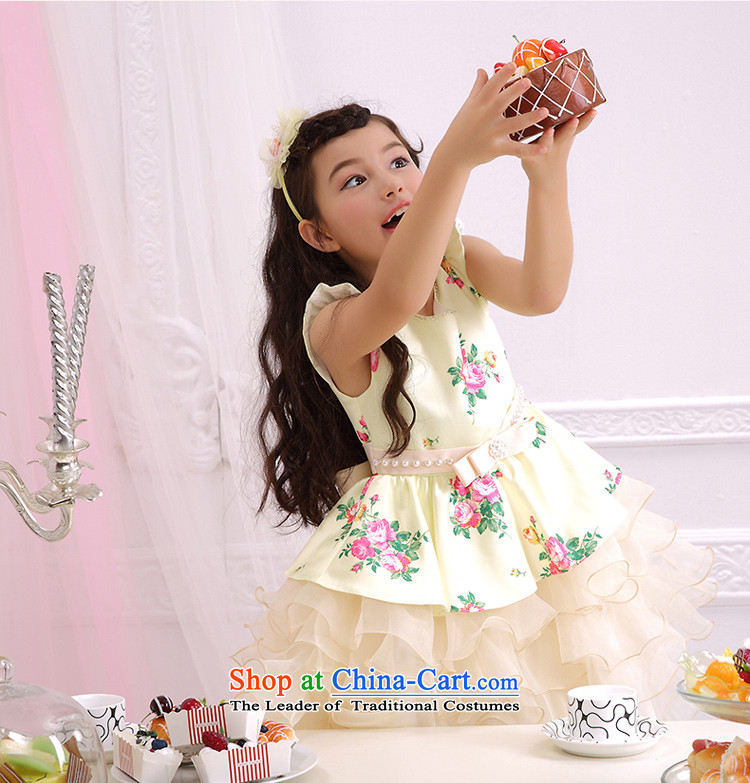 In accordance with the Korean version of land picking saika wedding dress dresses children skirt lace dresses girls cake dress skirt W301402 light yellow 150 pictures, prices, brand platters! The elections are supplied in the national character of distribution, so action, buy now enjoy more preferential! As soon as possible.