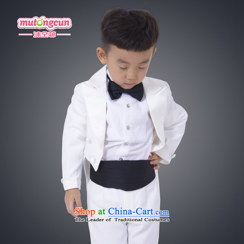 Bathing in the estate boy children colleagues will dress piano music services Korean Flower Girls dress 5 piece white frock coat YW04 white frock wine red girdles 150cm, warmly welcomes estate shopping on the Internet has been pressed.