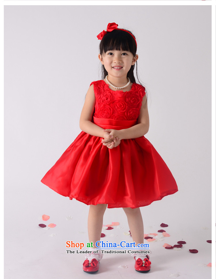 Bathing in the estate children dress warmly female bon bon wedding dresses Flower Girls Princess skirt stage will preside over the new year holiday 207 large red 150cm photo, prices, brand platters! The elections are supplied in the national character of distribution, so action, buy now enjoy more preferential! As soon as possible.