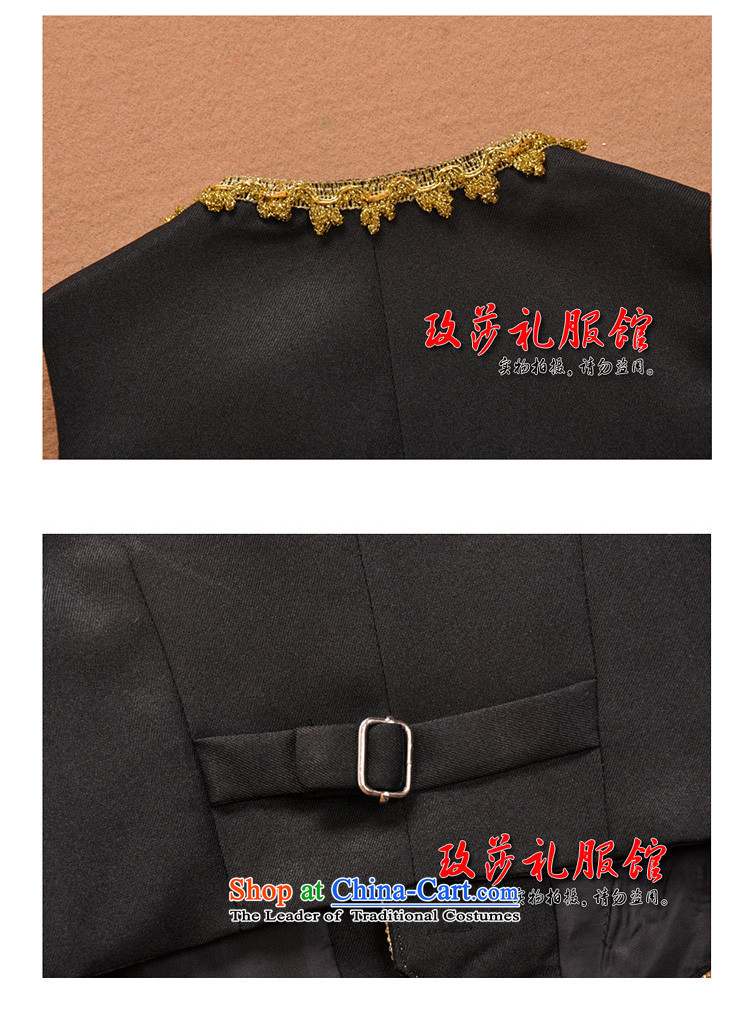Classic Children & Exp vest embroidery style wedding flower Girls Boys clothing student LED shows the black clothes can embroider tailored Black Spot Image 6234 150, prices, brand platters! The elections are supplied in the national character of distribution, so action, buy now enjoy more preferential! As soon as possible.