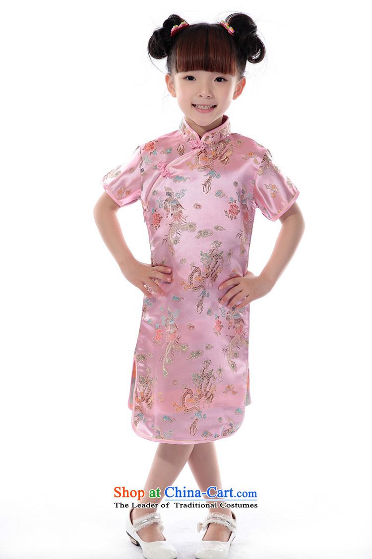 Carl Bildt population summer trendy new products is pressed to collar embroidered dragon WNS/ Tang dynasty children small cheongsam # mauve 4 Picture, prices, brand platters! The elections are supplied in the national character of distribution, so action, buy now enjoy more preferential! As soon as possible.