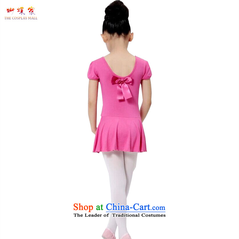 Butterfly children exercise clothing girls ballerina costumes of butterfly house , , , 160 red shopping on the Internet