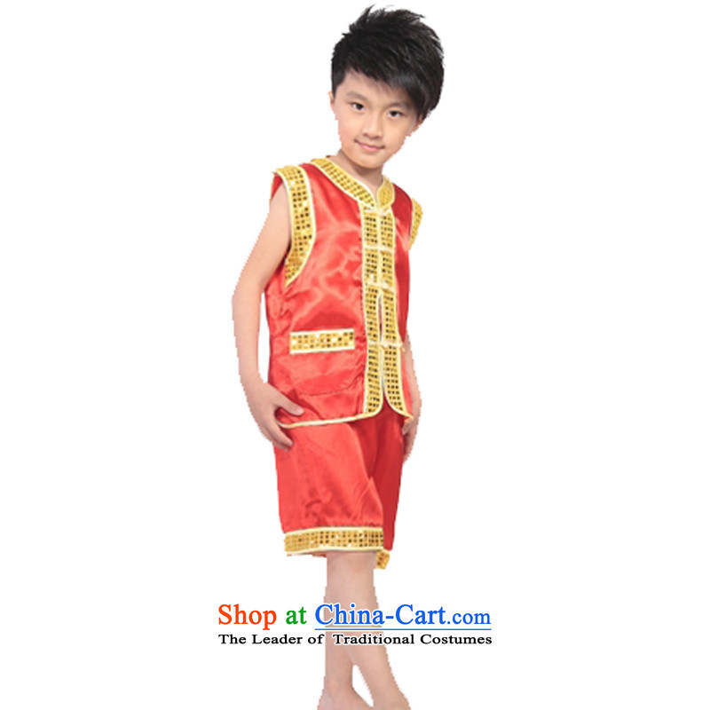Adjustable leather case package children will boy martial arts performance services to leather case package 140cm, red , , , shopping on the Internet
