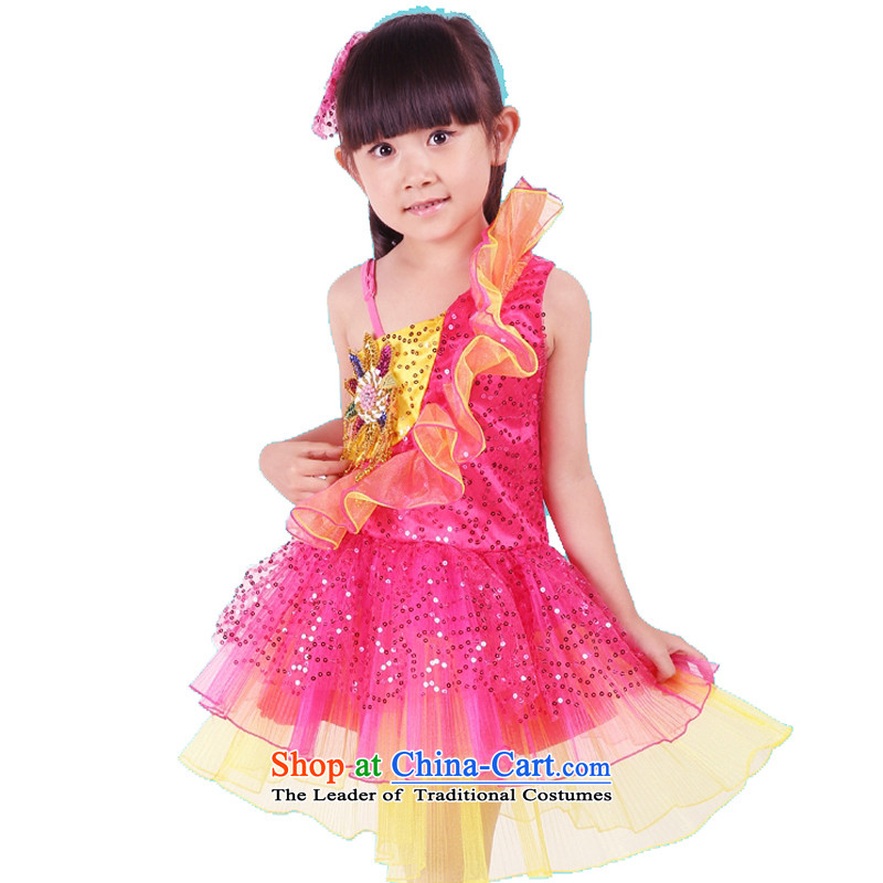Adjustable leather case package children will dance wearing yellow 150cm, early childhood and leather case package has been pressed shopping on the Internet