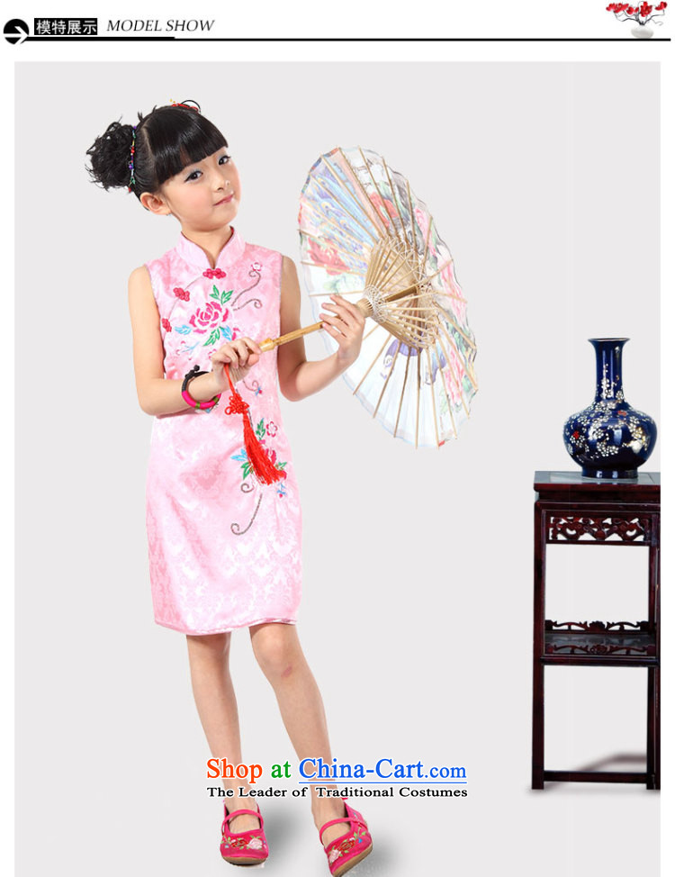 The Burkina found new summer 2015 girls China wind embroidered dress girls dresses of qipao red 160 pictures, prices, brand platters! The elections are supplied in the national character of distribution, so action, buy now enjoy more preferential! As soon as possible.