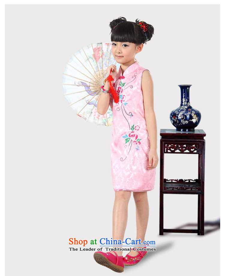 The Burkina found new summer 2015 girls China wind embroidered dress girls dresses of qipao red 160 pictures, prices, brand platters! The elections are supplied in the national character of distribution, so action, buy now enjoy more preferential! As soon as possible.