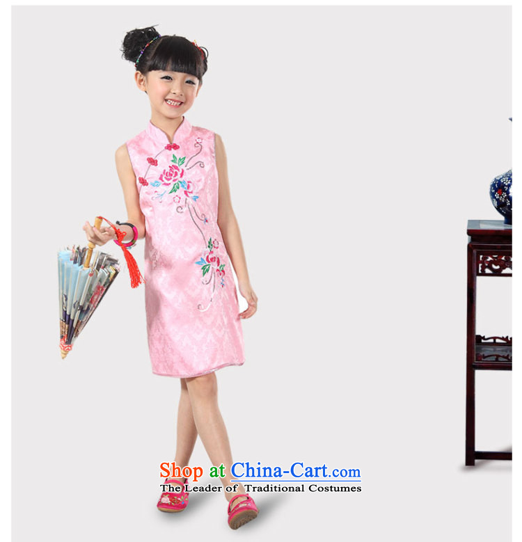 The Burkina found new summer 2015 girls China wind embroidered dress girls dresses of qipao red 160 pictures, prices, brand platters! The elections are supplied in the national character of distribution, so action, buy now enjoy more preferential! As soon as possible.