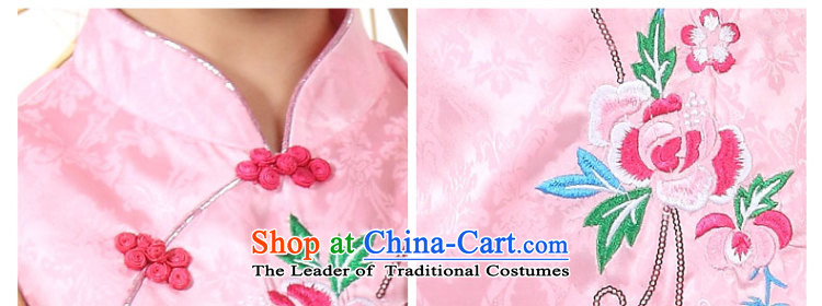 The Burkina found new summer 2015 girls China wind embroidered dress girls dresses of qipao red 160 pictures, prices, brand platters! The elections are supplied in the national character of distribution, so action, buy now enjoy more preferential! As soon as possible.