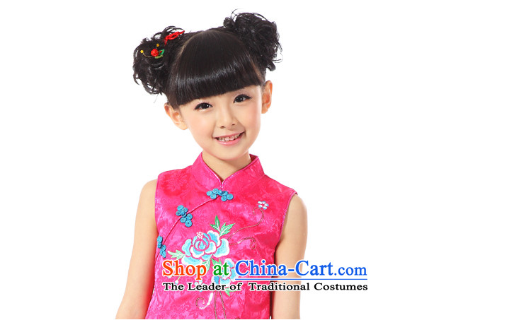 The Burkina found new summer 2015 girls China wind embroidered dress girls dresses of qipao red 160 pictures, prices, brand platters! The elections are supplied in the national character of distribution, so action, buy now enjoy more preferential! As soon as possible.