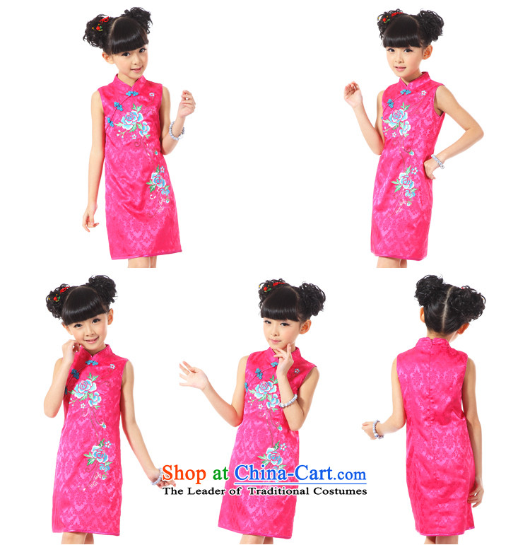 The Burkina found new summer 2015 girls China wind embroidered dress girls dresses of qipao red 160 pictures, prices, brand platters! The elections are supplied in the national character of distribution, so action, buy now enjoy more preferential! As soon as possible.