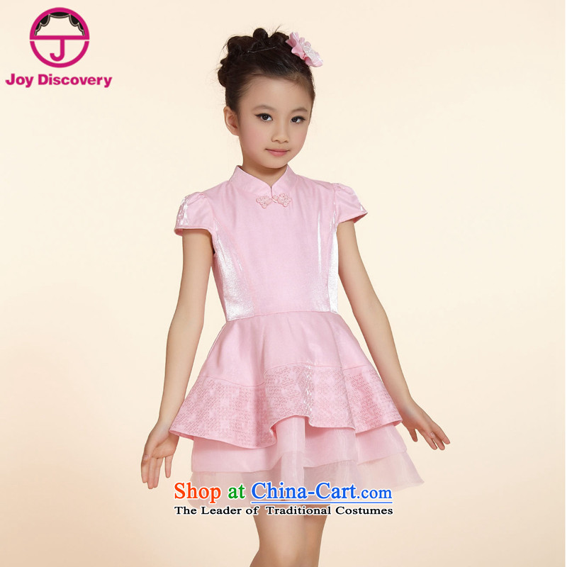 The cloth for summer 2015 found the new children's wear qipao will China wind girls dresses dress rose 160 bu-bu discovery (JOY DISCOVERY shopping on the Internet has been pressed.)
