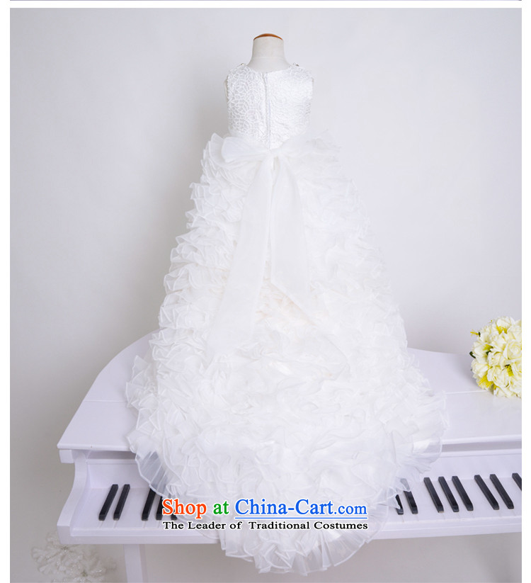 Bathing in the estate of the colleagues of the Child wedding dresses upscale princess skirt girls wedding flower girls long tail skirt crowsfoot skirt show birthday party chairmanship will stage ivory 150cm photo, prices, brand platters! The elections are supplied in the national character of distribution, so action, buy now enjoy more preferential! As soon as possible.