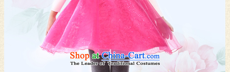 I should be grateful if you would have the glittering Wang Xiaoyan collar dress skirt D4349B red 160 pictures, prices, brand platters! The elections are supplied in the national character of distribution, so action, buy now enjoy more preferential! As soon as possible.