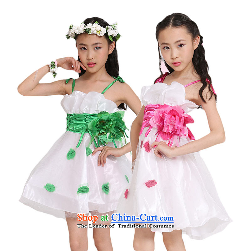 The Girl Child Children sets the spring festival gifts princess skirt dance skirt will TZ5108-0018 green L recommendations 110-125 cm ),POSCN,,, shopping on the Internet