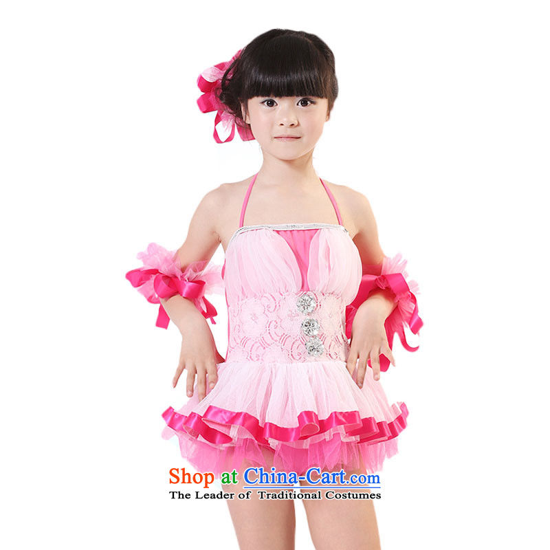 Children will dress dances to girls princess skirt TZ5108-0007 Coco Lee Hung 150CM,POSCN,,, shopping on the Internet
