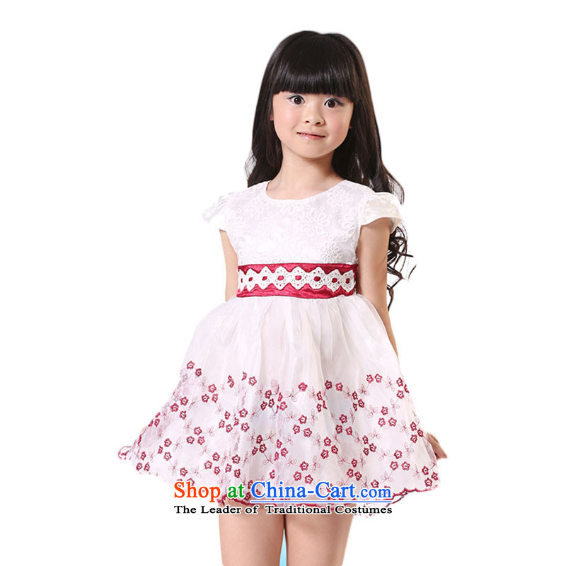 The girl child dresses TZ5108-0001 red 150CM,POSCN,,, shopping on the Internet