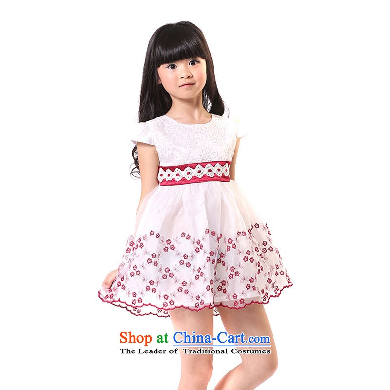 The girl child dresses TZ5108-0001 red 150CM,POSCN,,, shopping on the Internet