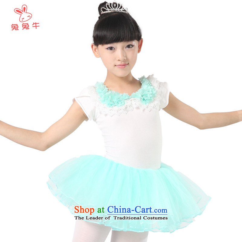 Rabbit and Ngau Chau replacing children ballet practice suits the new girls dress bon bon skirt children dance skirt pink 140 SHOP G46 and cattle and shopping on the Internet has been pressed.