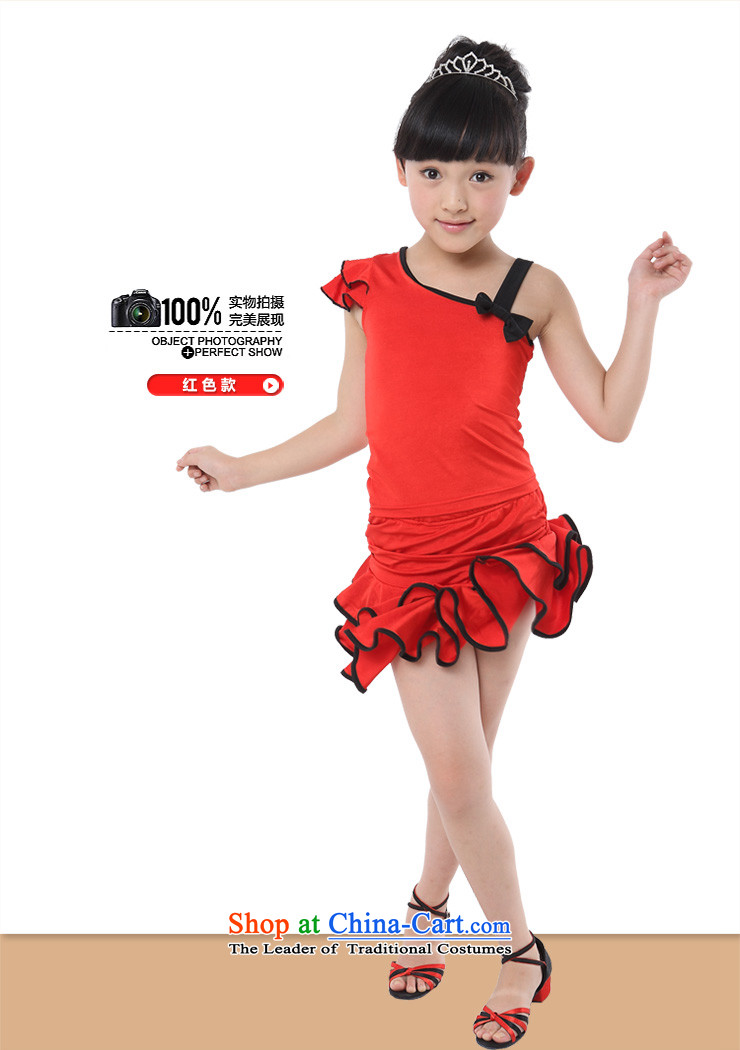 Rabbit and Ngau Chau new types of child-Latin dance wearing girls exercise clothing double fly cuff two kits21 black and red red 150 pictures, prices, brand platters! The elections are supplied in the national character of distribution, so action, buy now enjoy more preferential! As soon as possible.