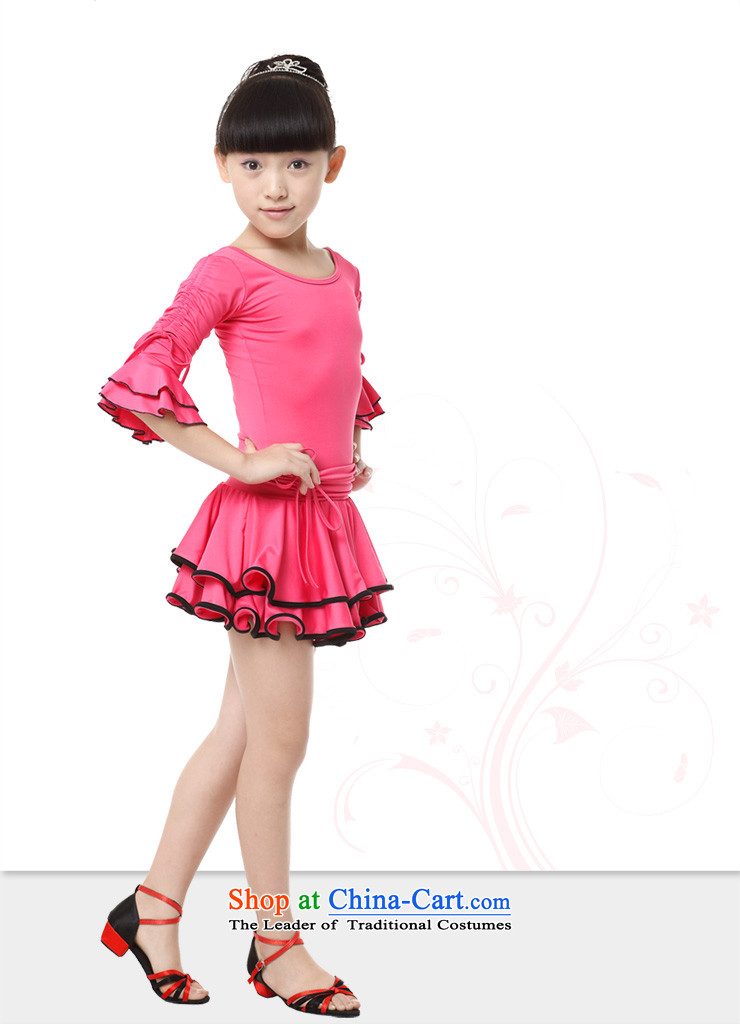 Rabbit and Ngau Chau New) Latin dance wearing girls exercise clothing in long-sleeved horn cuff dance skirt G35 Blue 130 pictures, prices, brand platters! The elections are supplied in the national character of distribution, so action, buy now enjoy more preferential! As soon as possible.