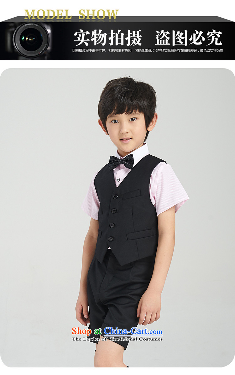 The league-soo boys dress suits for the small children suit vest kit boy Korean Flower Girls dress kit 4 piece festivals will preside over the white vest with pink shirt 150 pictures, prices, brand platters! The elections are supplied in the national character of distribution, so action, buy now enjoy more preferential! As soon as possible.