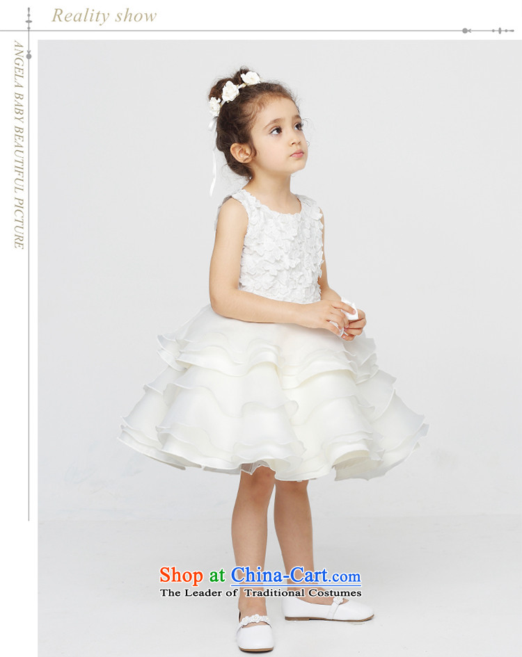 Eyas of spring and summer children's wear girls princess skirt wedding dresses Flower Girls white children dress skirt Snow White bon bon skirt will girls dresses white 130 (SPOT) Picture, prices, brand platters! The elections are supplied in the national character of distribution, so action, buy now enjoy more preferential! As soon as possible.