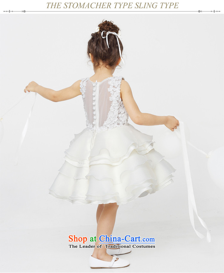 Eyas of spring and summer children's wear girls princess skirt wedding dresses Flower Girls white children dress skirt Snow White bon bon skirt will girls dresses white 130 (SPOT) Picture, prices, brand platters! The elections are supplied in the national character of distribution, so action, buy now enjoy more preferential! As soon as possible.