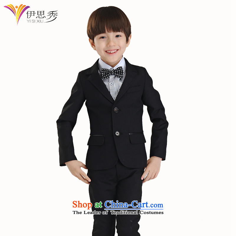 The League of Sau 2014 autumn and winter suit dress boy children Korean small suit Flower Girls dress kit CUHK child small jacket boys under the auspices of the performance of the?five sets of?130 X081