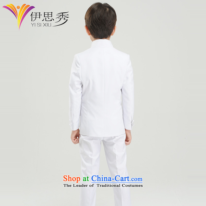 The league-soo children more than boys dress suits Korea edition white suit piano clothing, boys moderator dress Four piece set white x096 Four piece set of 150, 51-soo (yisixiu) , , , shopping on the Internet