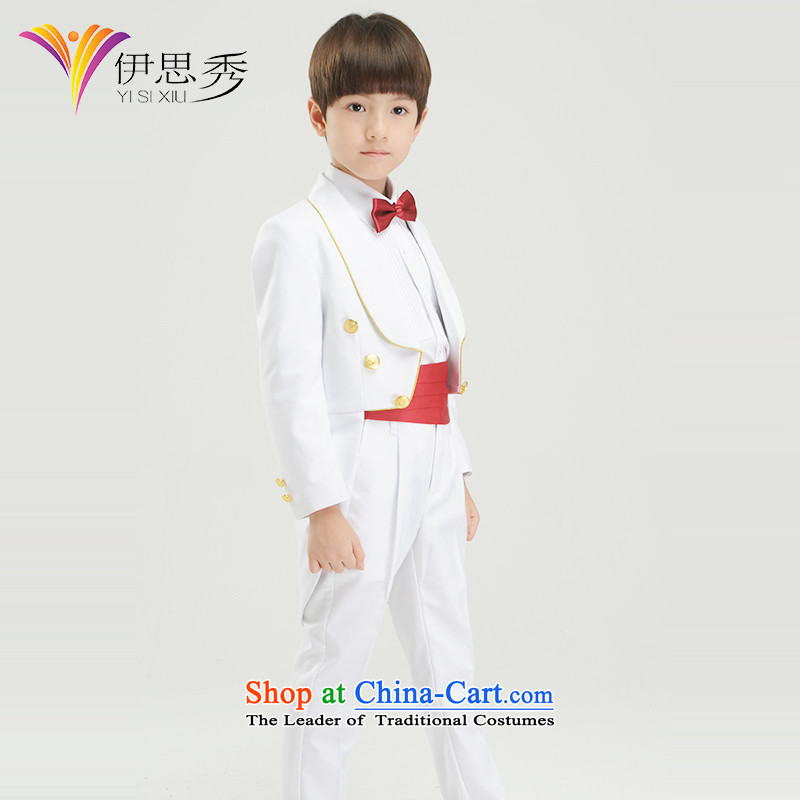The league-soo children dress frock coat b suits piano services Korean Flower Girls dress suits 5 performance piece white frock coat Y6685 120-130 51-soo (yisixiu) , , , shopping on the Internet
