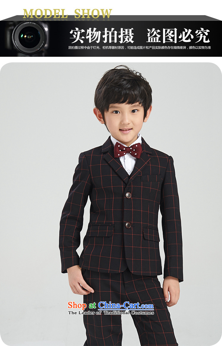 The League of Sau 2014 autumn and winter new upscale small business suit children boy Korean latticed suits Flower Girls dress suit male moderator dress red grille 5 piece 150 pictures, prices, brand platters! The elections are supplied in the national character of distribution, so action, buy now enjoy more preferential! As soon as possible.