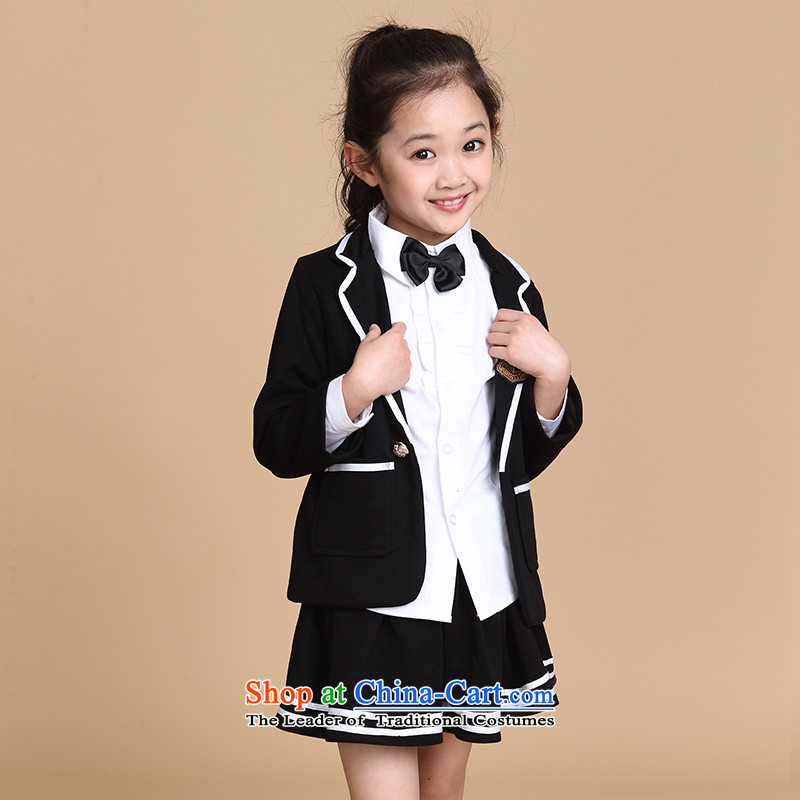 ('wow tinkling children's wear new spring and fall to boys and girls in suits shirts children dress kits Q14001 girls 110 ('wow tinkling shopping on the Internet has been pressed.