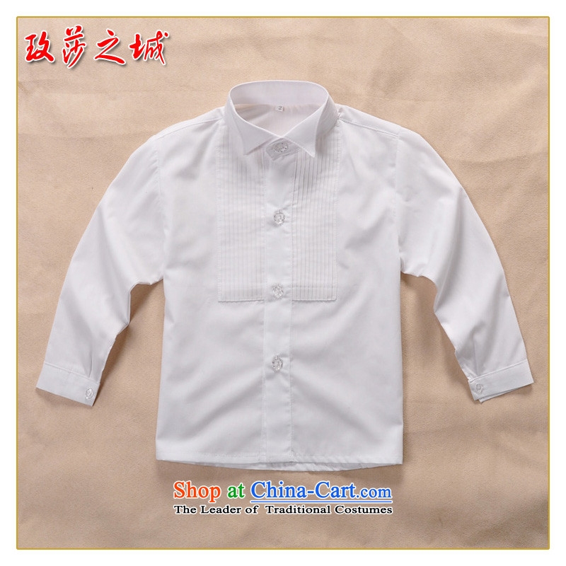 The Korean version of the Child dress kit upscale clothing male student led Flower Girls suit pants children school performances activities with vest clothes collar shawl black spot), the Mona Lisa 150 (City shopping on the Internet has been pressed.