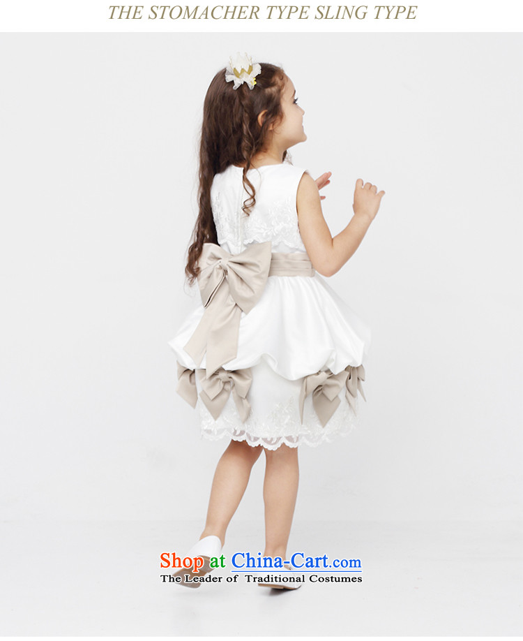 Eyas of spring and summer load children dress skirt princess skirt the girl child to live piano music dress skirt Flower Girls dress skirt bon bon skirt girls dresses D4205 female white 150 pictures, prices, brand platters! The elections are supplied in the national character of distribution, so action, buy now enjoy more preferential! As soon as possible.
