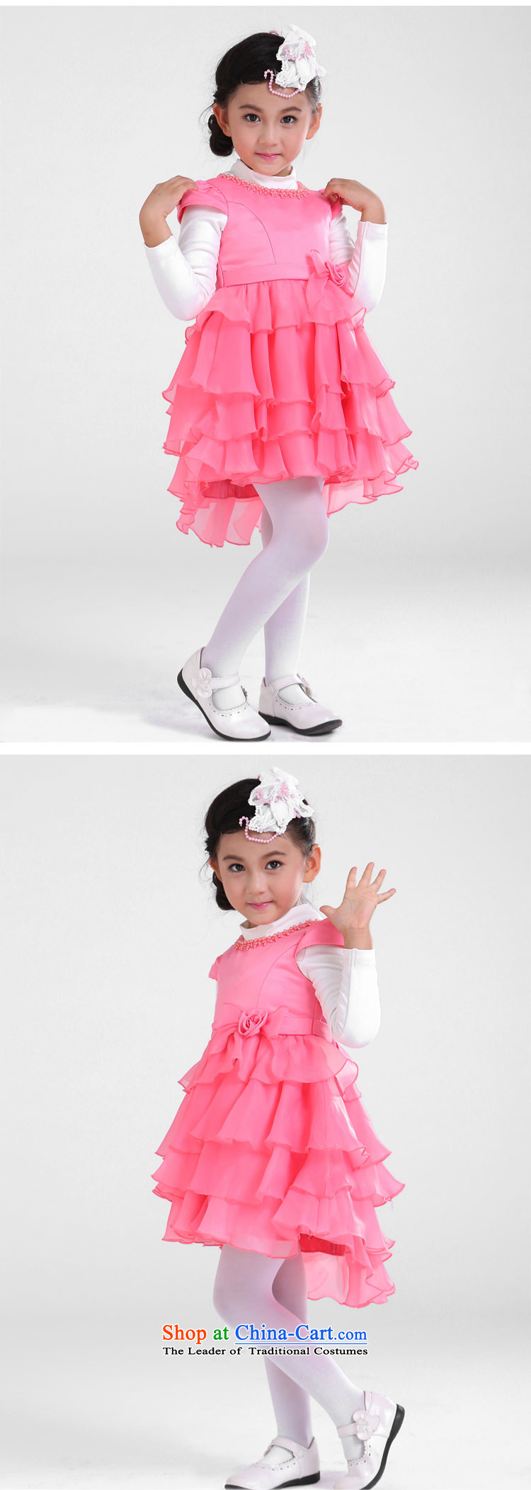 Tien Po 2014 autumn and winter Princess girls dress skirt Flower Girls wedding dress suits skirts children vests, children dance performance by CUHK cake skirt rice white 135cm photo, prices, brand platters! The elections are supplied in the national character of distribution, so action, buy now enjoy more preferential! As soon as possible.