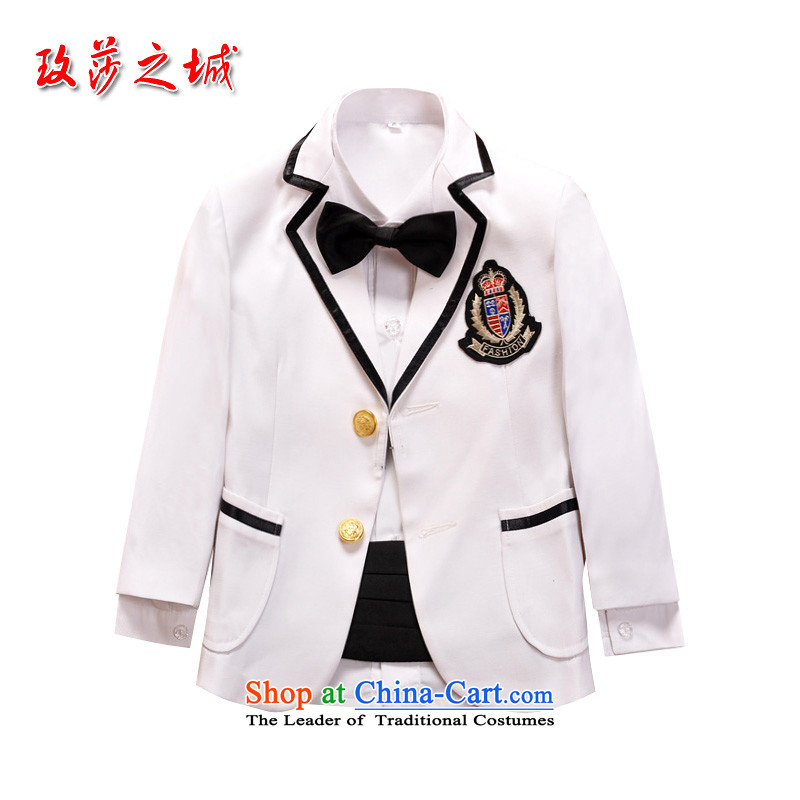 The city of Windsor English campus wind suits against a performance by students wearing white badge black dress 5 piece black cravat girdles customizable white 140_2-3 day shipping_