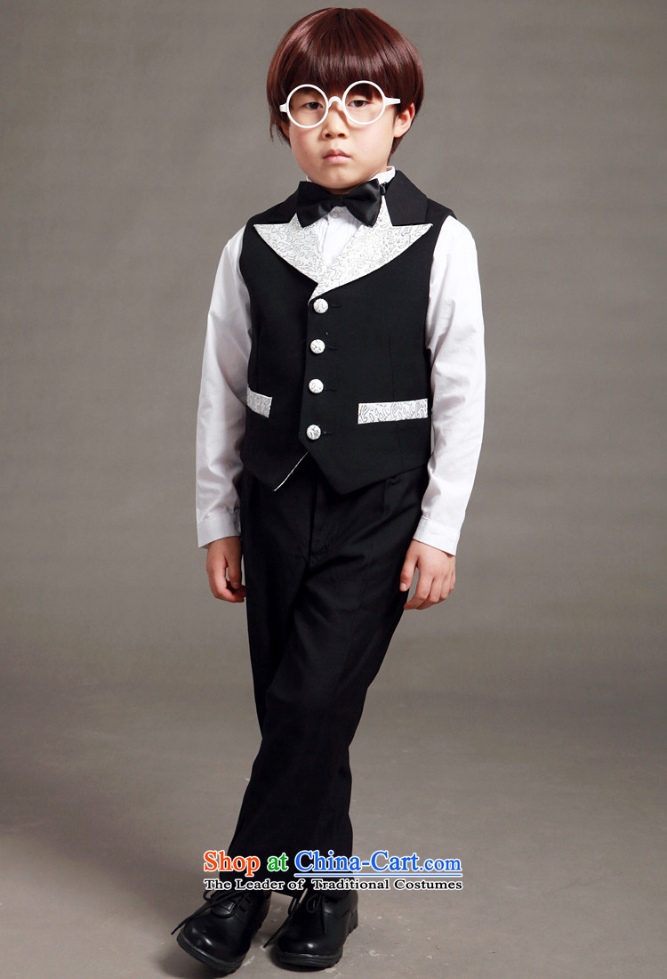 The city of Windsor suite upscale children dress costumes and under the auspices of primary school pupils' birthdays black suits 5 piece vest girdles tailored black ground 150(2-3 vest day shipping) Picture, prices, brand platters! The elections are supplied in the national character of distribution, so action, buy now enjoy more preferential! As soon as possible.