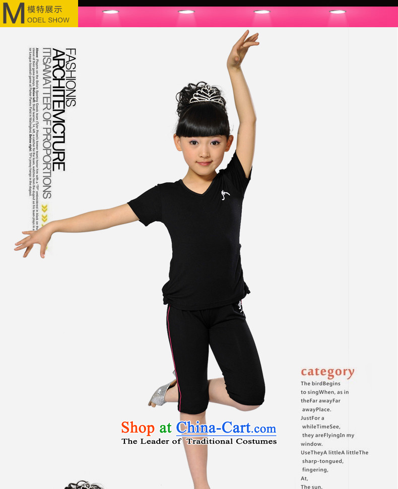 Dream Arts Children Dance clothing exercise clothing children dance will serve children girls short-sleeved Capri Kit children's wear long-sleeved black velvet, plus a small (160#) code. Suitable for standing pictures, price 141-150cm, brand platters! The elections are supplied in the national character of distribution, so action, buy now enjoy more preferential! As soon as possible.