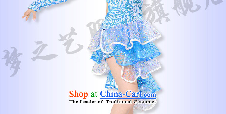 Dream arts children Latin dance clothing child care Latin dance wearing the new girls Latin dance game performance performances skirt serving light blue 130 pictures, prices, brand platters! The elections are supplied in the national character of distribution, so action, buy now enjoy more preferential! As soon as possible.