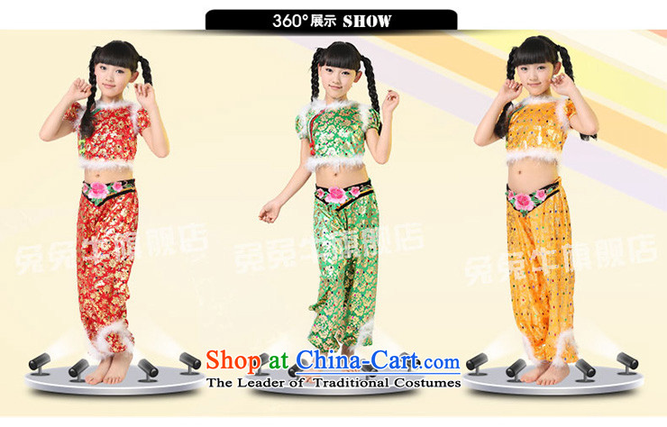 Rabbit and cattle children will the new early childhood yangko dance performances to girls handkerchief dance performances to F37 green children 150 pictures, prices, brand platters! The elections are supplied in the national character of distribution, so action, buy now enjoy more preferential! As soon as possible.