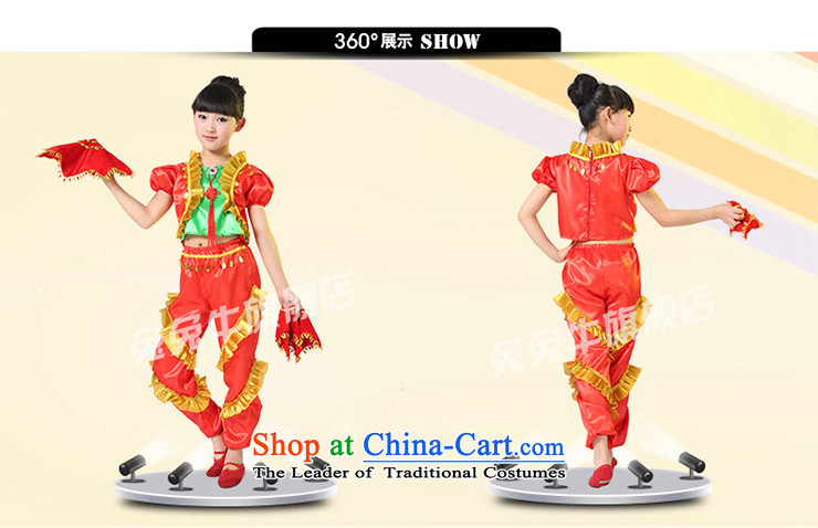 Rabbit and cattle children dance folk dance will dress girls costumes and early childhood stage costumes F39 red 140 pictures, prices, brand platters! The elections are supplied in the national character of distribution, so action, buy now enjoy more preferential! As soon as possible.