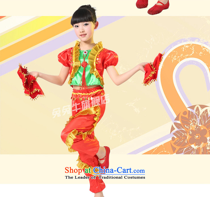 Rabbit and cattle children dance folk dance will dress girls costumes and early childhood stage costumes F39 red 140 pictures, prices, brand platters! The elections are supplied in the national character of distribution, so action, buy now enjoy more preferential! As soon as possible.