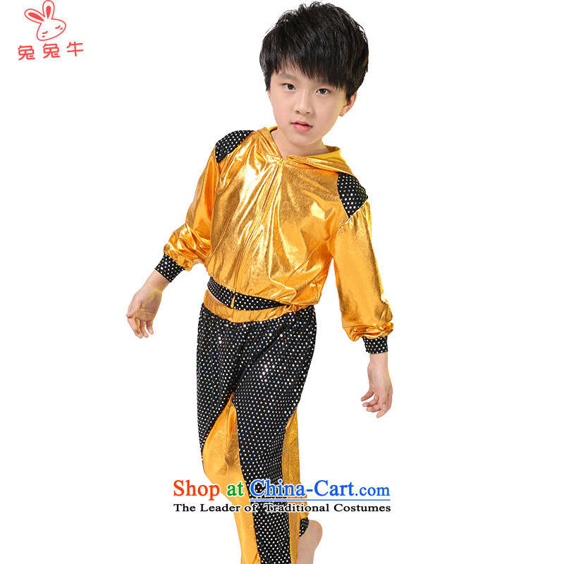 Rabbit 2014 children and cattle jazz dance performances to girls jazz dance costumes street children dance wearing boy will N15  150, and rabbit cattle silver shopping on the Internet has been pressed.