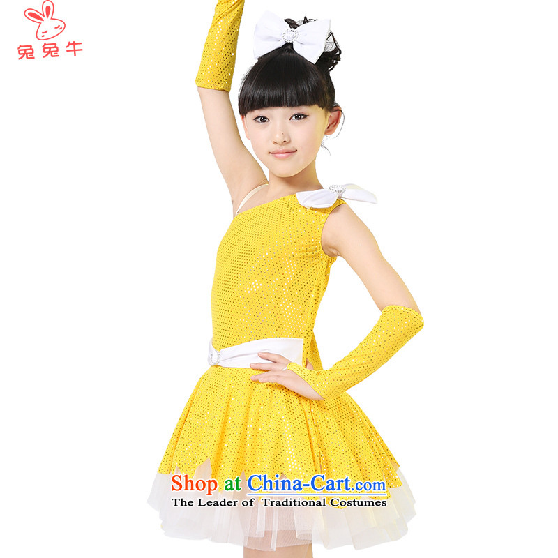 Rabbit and cow costumes girl children dance skirt on chip dress child care for children with costumes and children will Q34 Blue Rabbit and cattle 150, , , , shopping on the Internet