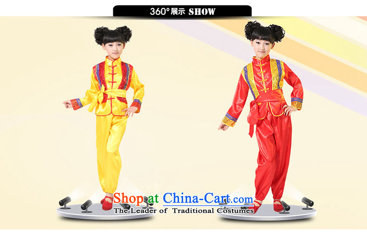 Rabbit and cattle martial arts services children national costumes martial arts costume services martial arts clothing will Children Folk Dances of the N20 Yellow 130 pictures, prices, brand platters! The elections are supplied in the national character of distribution, so action, buy now enjoy more preferential! As soon as possible.