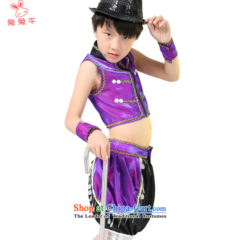 Rabbit and cow costumes children 61 boys jazz dance dance modern dance wearing child care services for children will merge onto the purple and cattle and 140 shopping on the Internet has been pressed.