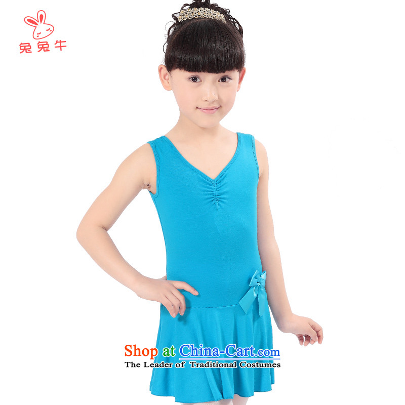 The United States and the 2014 autumn load new cattle, children dance wearing long-sleeved girls practice suits young children ballet G02 short-sleeved light pink velvet 150cm, plus and thick and cattle shopping on the Internet has been pressed.